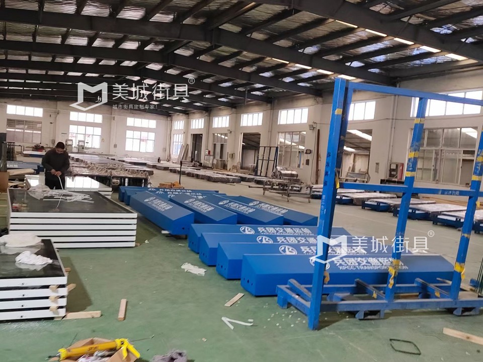 2023.12.18美城街具供應(yīng)余杭公交站臺發(fā)貨圖